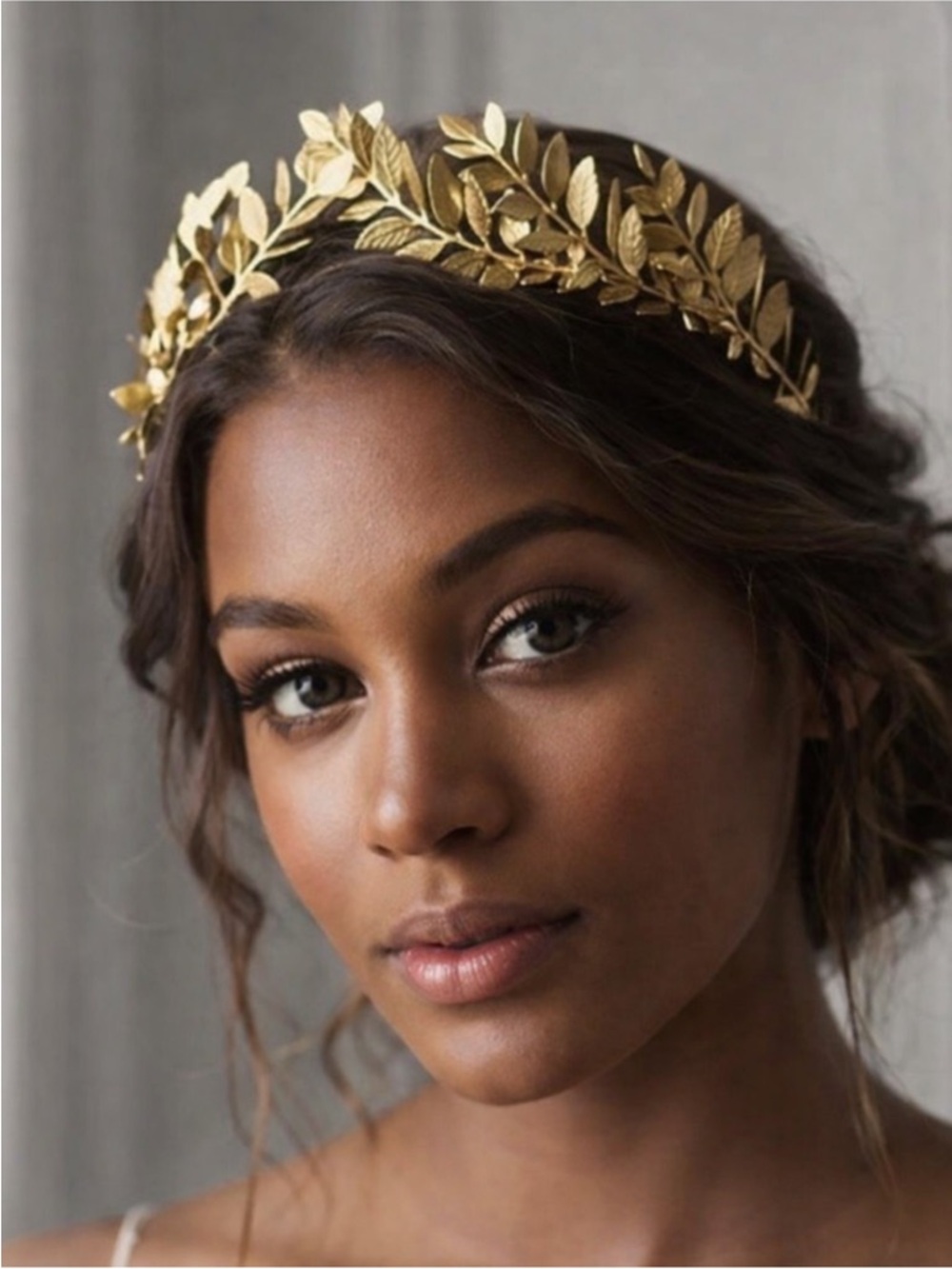 New! Gold Leaf Boho Goddess Headband NWOT